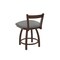 Holland Bar Stool Co 18" Low Back Swivel Vanity Stool, Bronze Finish, Graph Seat 82118BZ020 - alternate 3